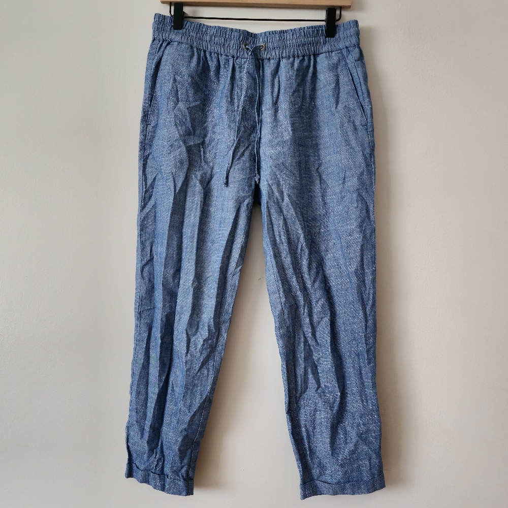 J crew chambray pants